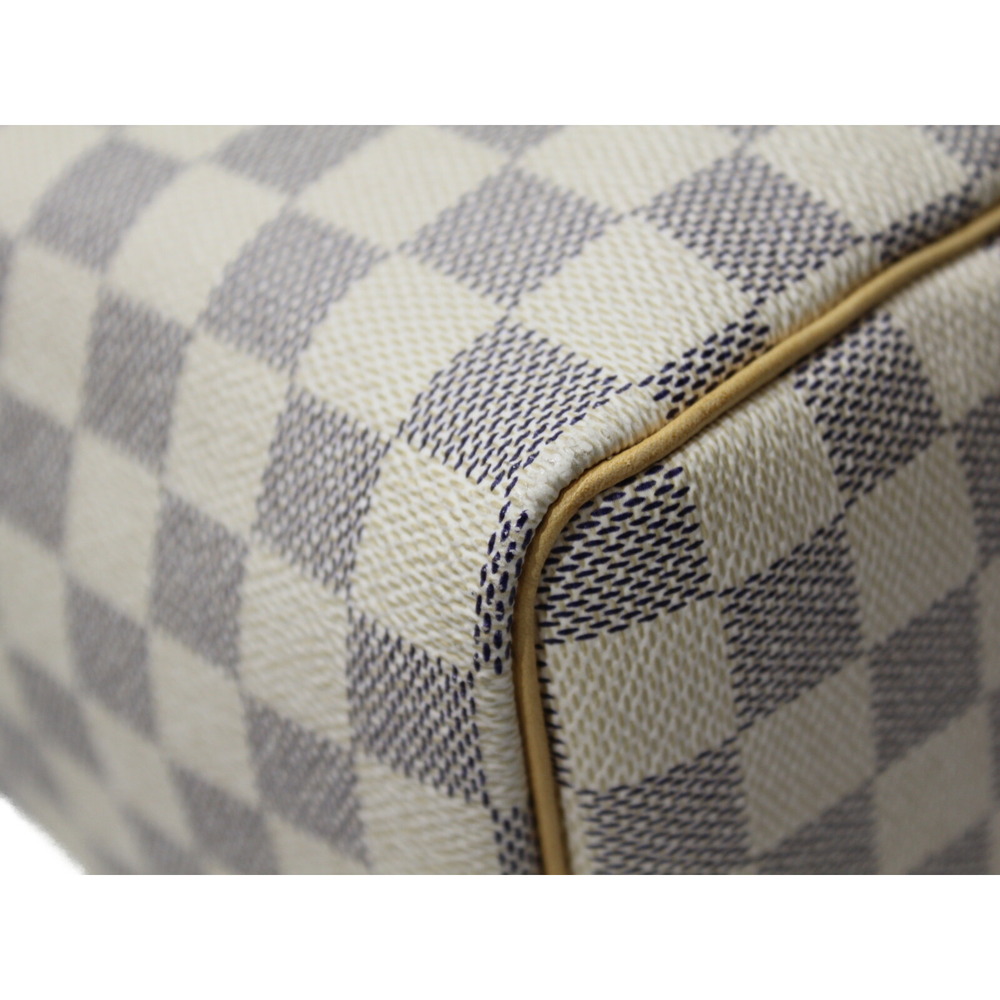 Louis Vuitton Speedy Damier Azur White Handbag - Picture 5 of 7